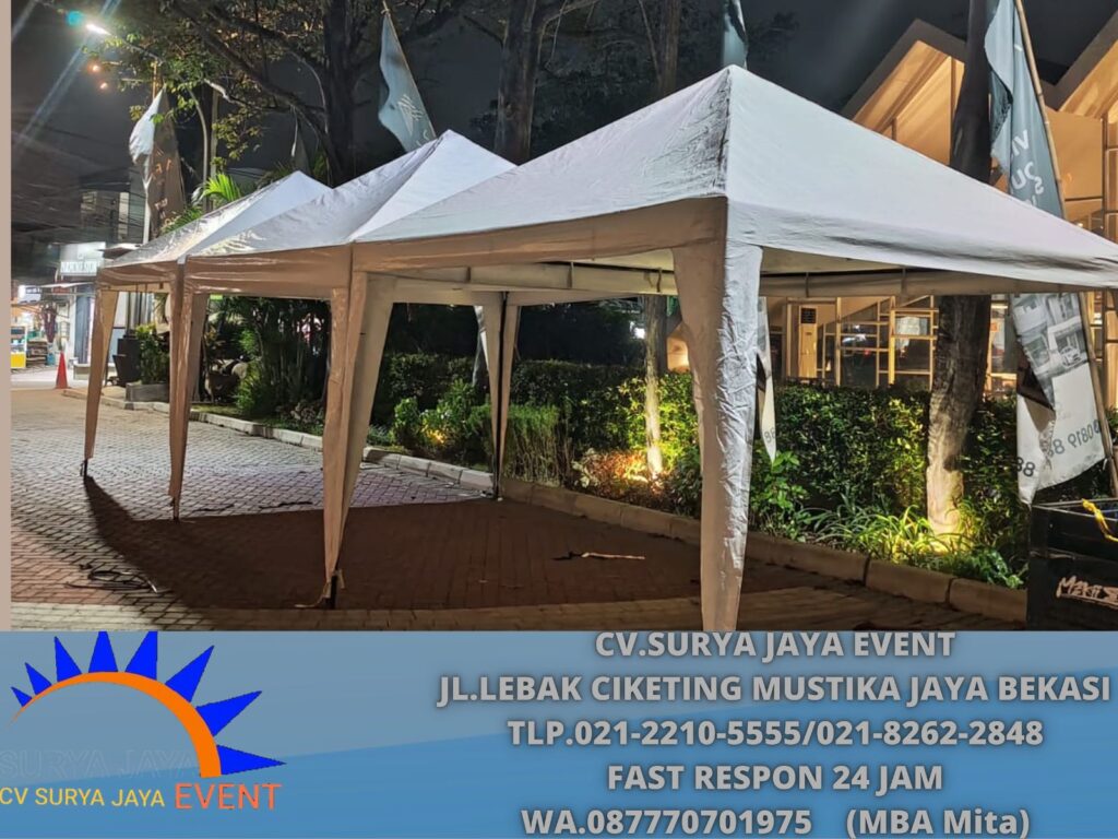 Rental Tenda Bazar Event Aria Puri Duri Kosambi