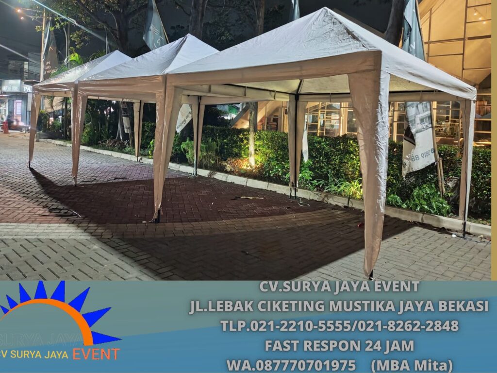 Rental Tenda Bazar Event Aria Puri Duri Kosambi