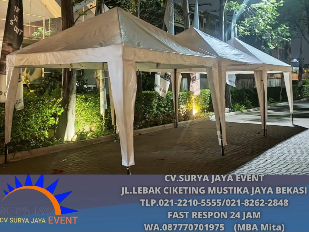 Rental Tenda Bazar Event Aria Puri Duri Kosambi