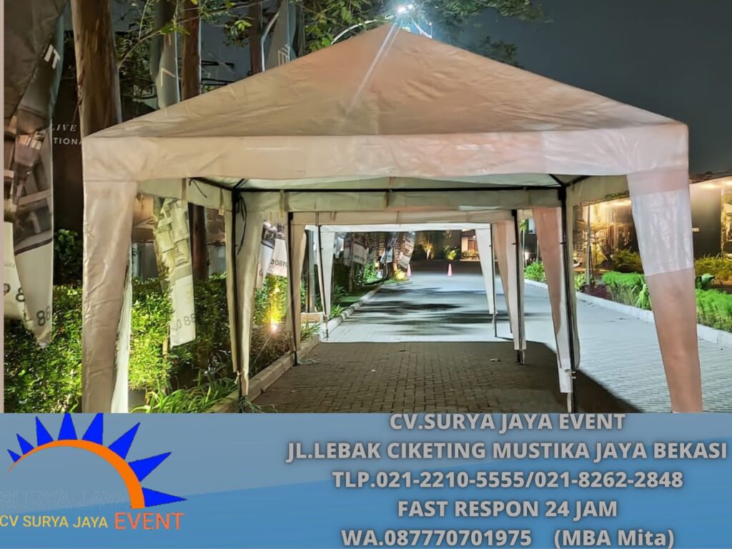 Rental Tenda Bazar Event Aria Puri Duri Kosambi