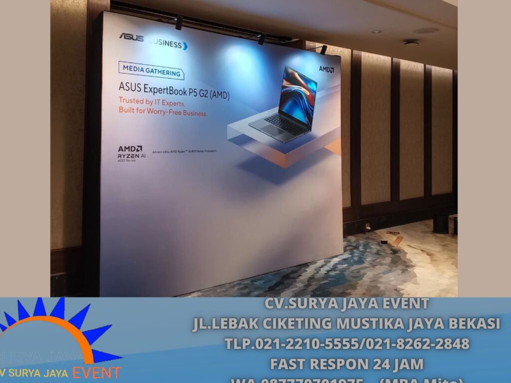 Sewa Backdrop Flexy Hotel Ashley Tanah Abang