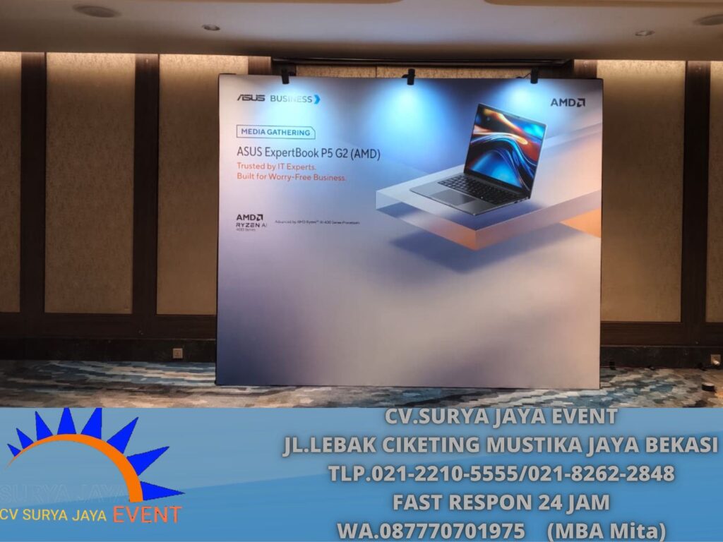Sewa Backdrop Flexy Hotel Ashley Tanah Abang
