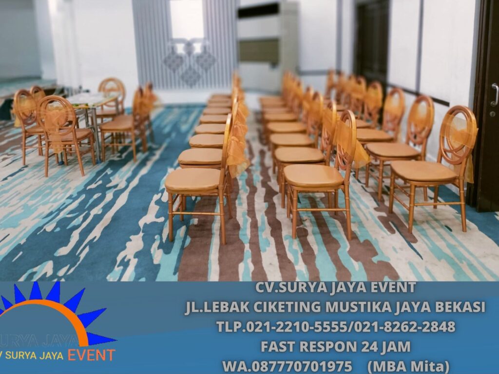 Sewa Kursi Olivia Gold Kemayoran Jakarta