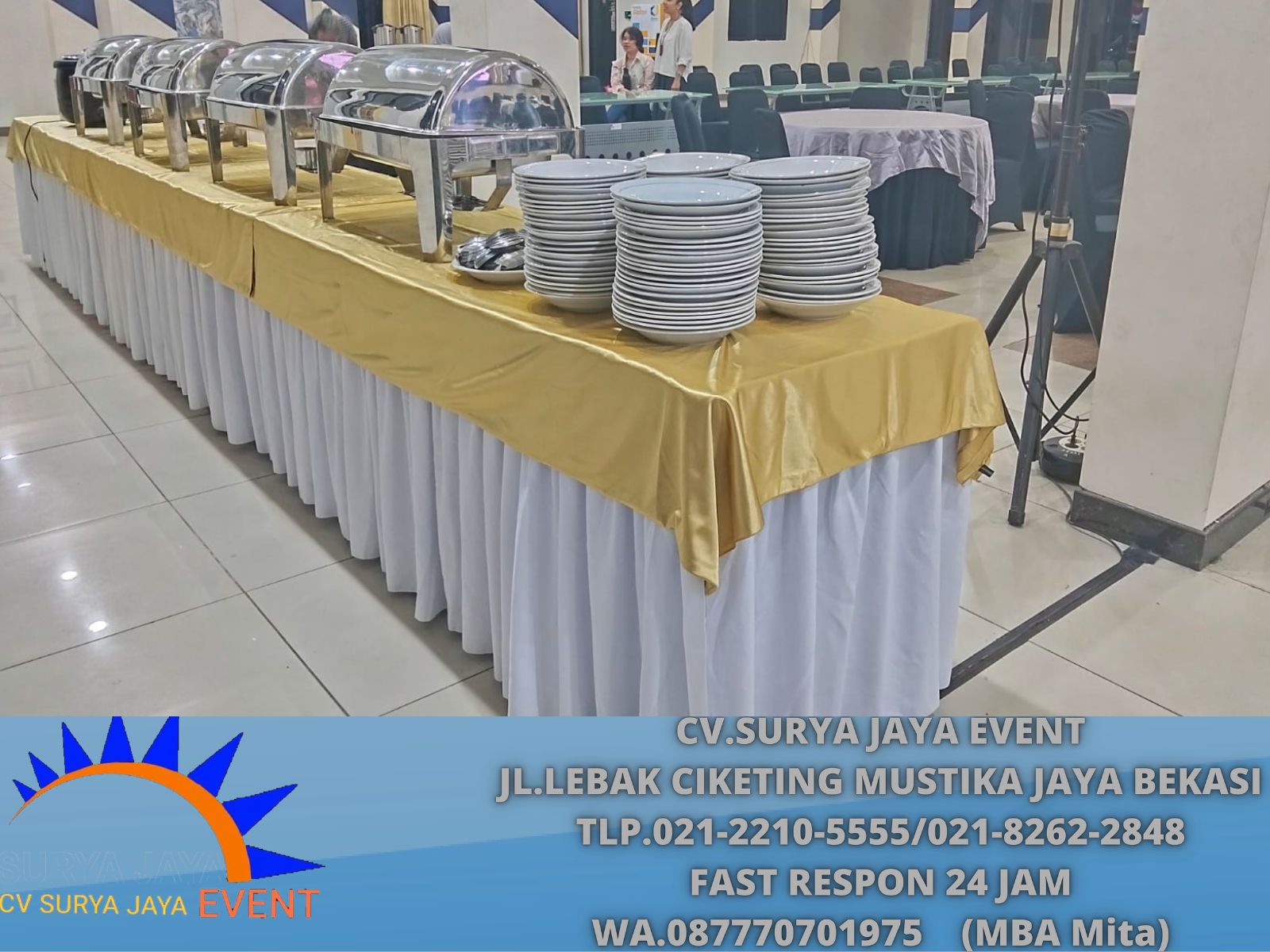 IBM 180×60 Sekerting Putih Taplak Gold Event Rawamangun (3)