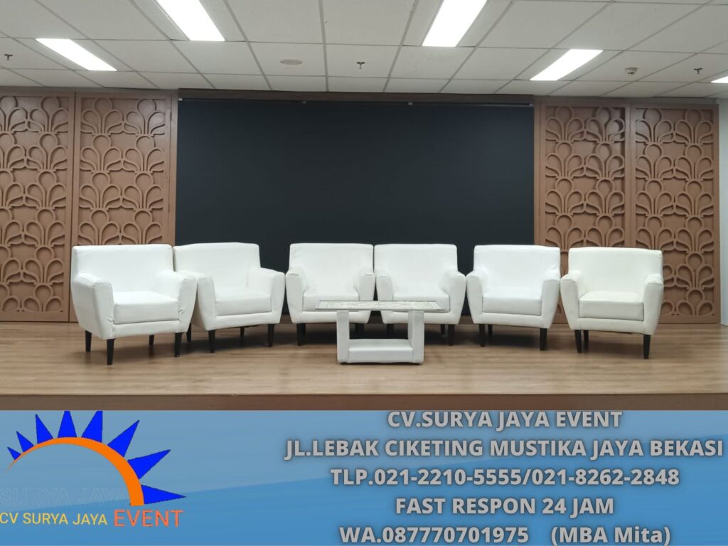 Sewa Sofa Putih Type Scandinavia Jakarta
