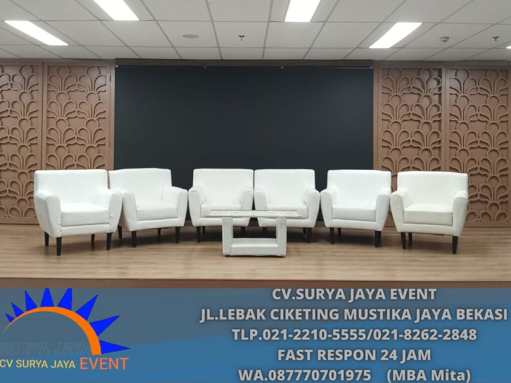 Sewa Sofa Putih Type Scandinavia Jakarta