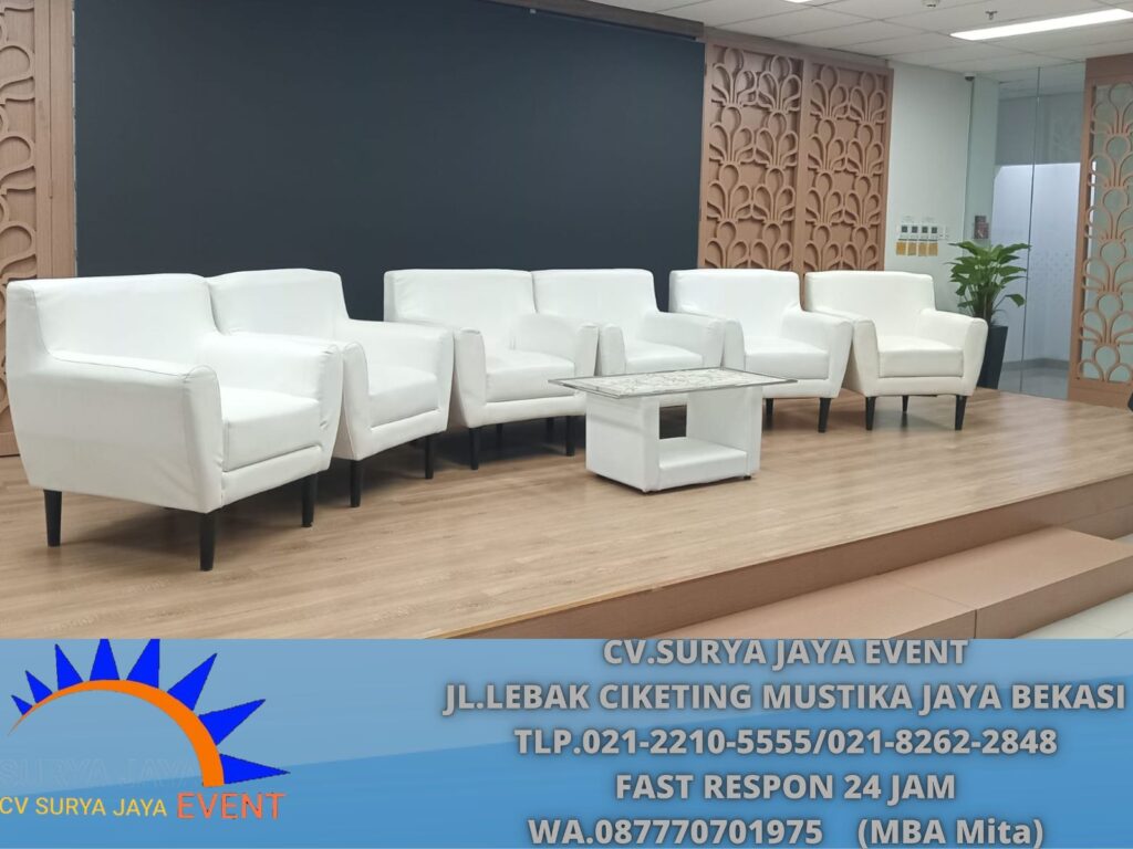 Sewa Sofa Putih Type Scandinavia Jakarta