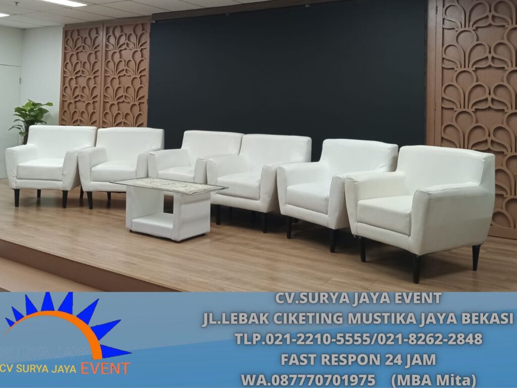 Sewa Sofa Putih Type Scandinavia Jakarta