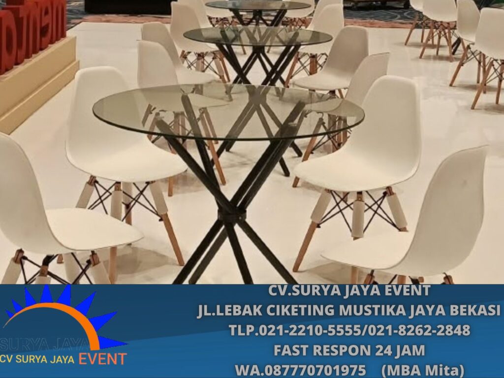 Sewa Kursi Scrambel Set Meja Dealing Event Fairmont Hotel Jakarta