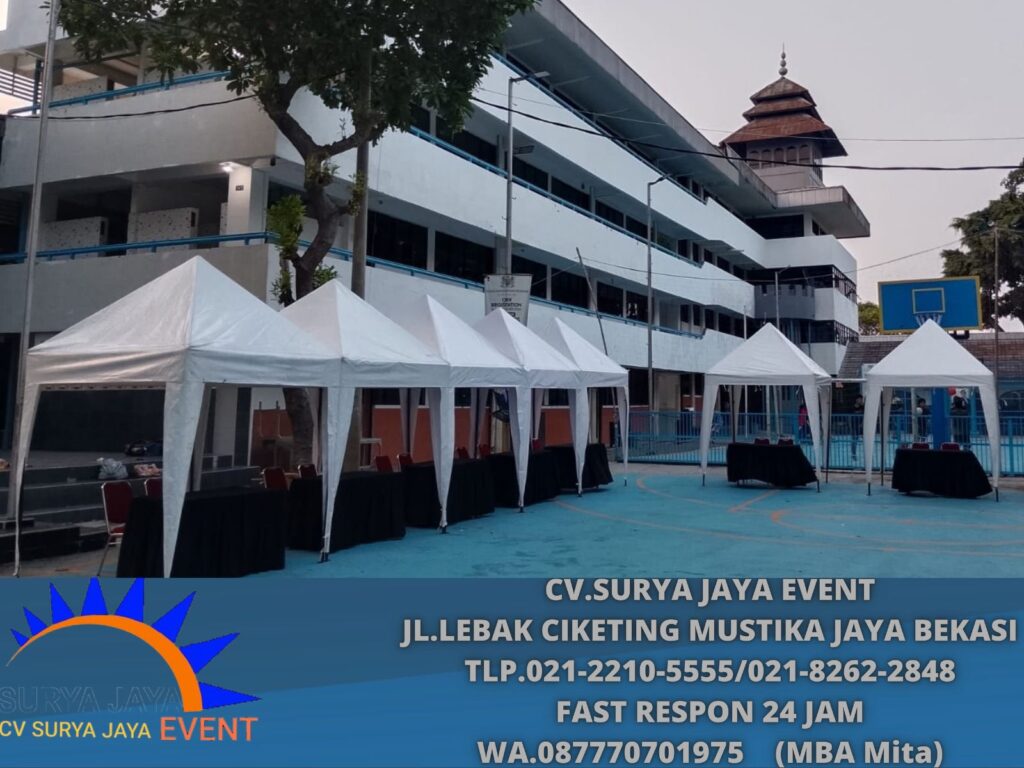 Sewa Tenda Bazar Putih Jakarta (0877-7070-1975)