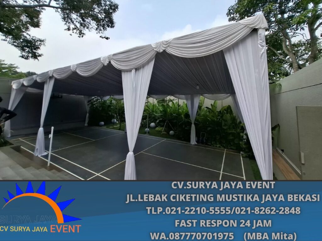Sewa Tenda Hanggar Dekor Serut Jakarta (0877-7070-1975)
