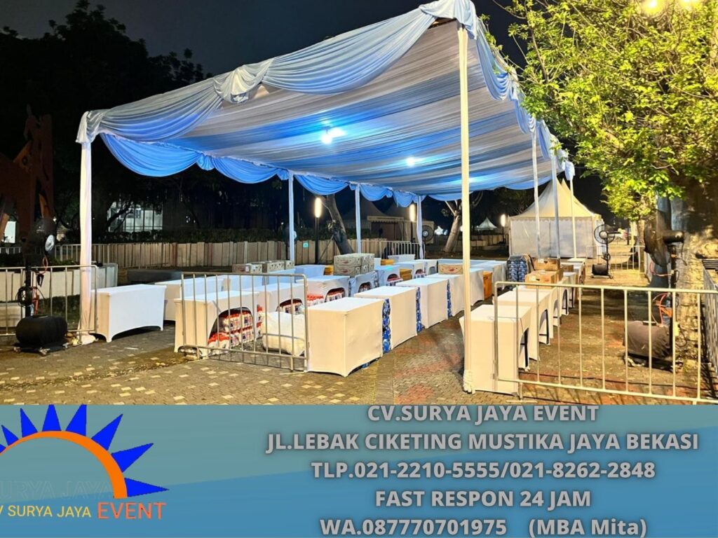 Sewa Tenda serut Plaza timur GBK (0877-7070-1975)