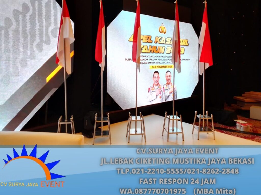 Sewa Tiang Bendera Pataka Stainless Kemayoran Jakarta (0877-7070-1975)