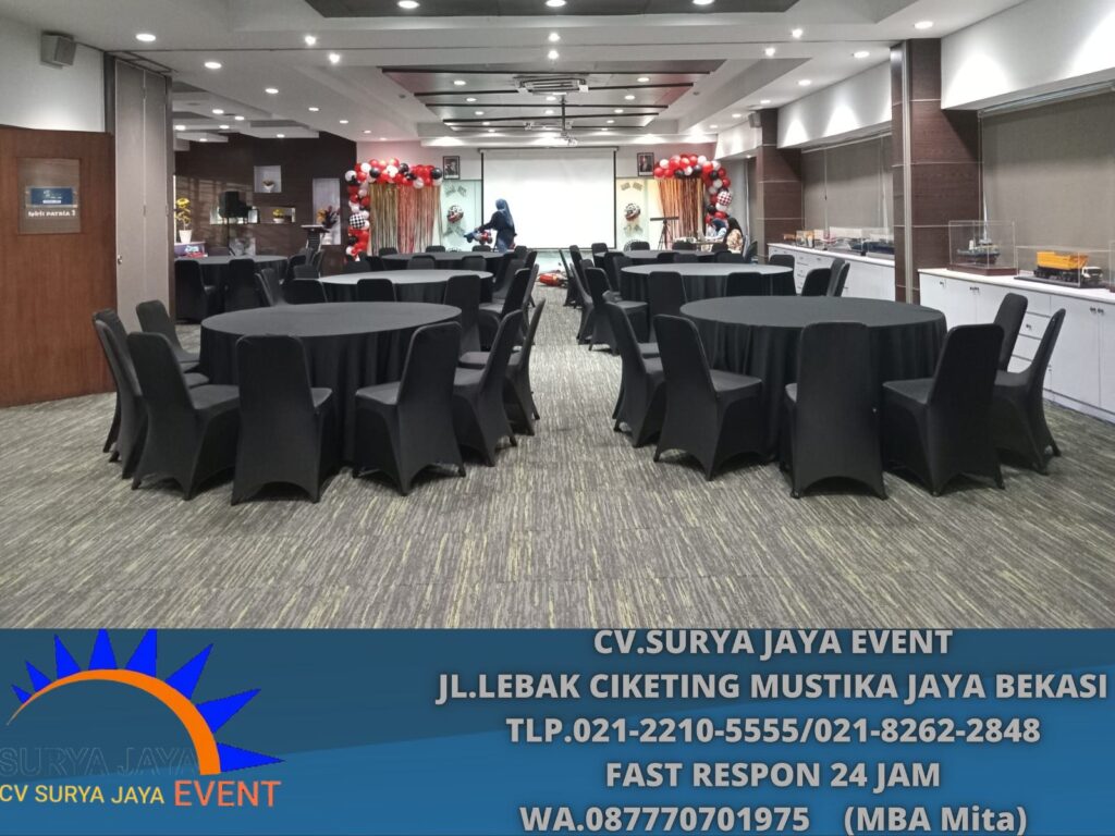 Sewa Round Table,Kursi Susun Cover Senayan Jakpus (0877-7070-1975)