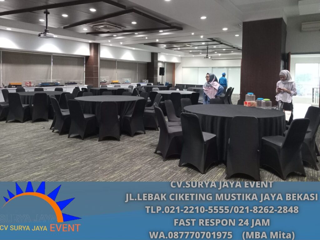 Sewa Round Table,Kursi Susun Cover Senayan Jakpus (0877-7070-1975)
