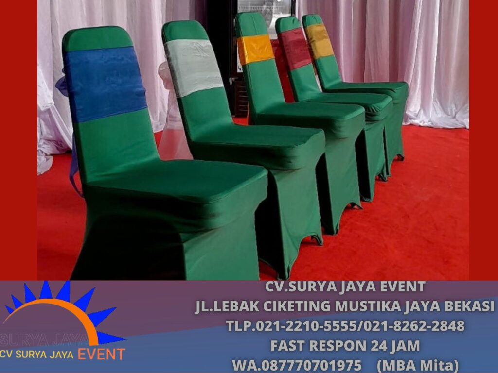 Sewa Cover Kursi Hijau Ketat Jakarta (0877-7070-1975)