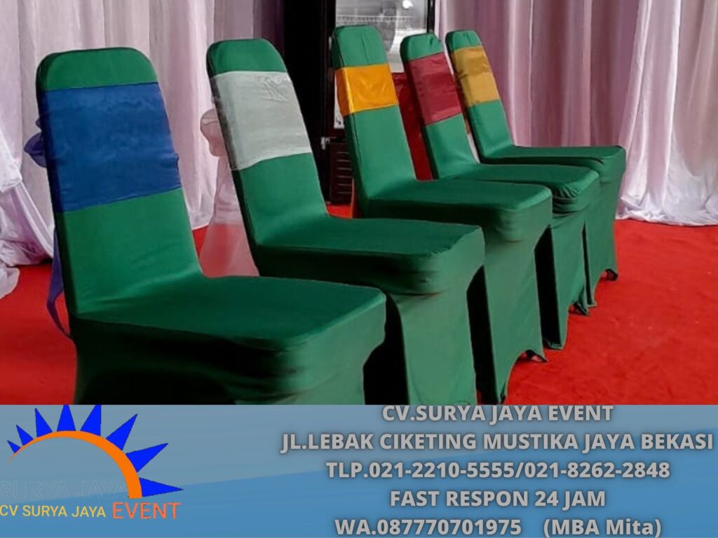 Sewa Cover Kursi Hijau Ketat Jakarta (0877-7070-1975)