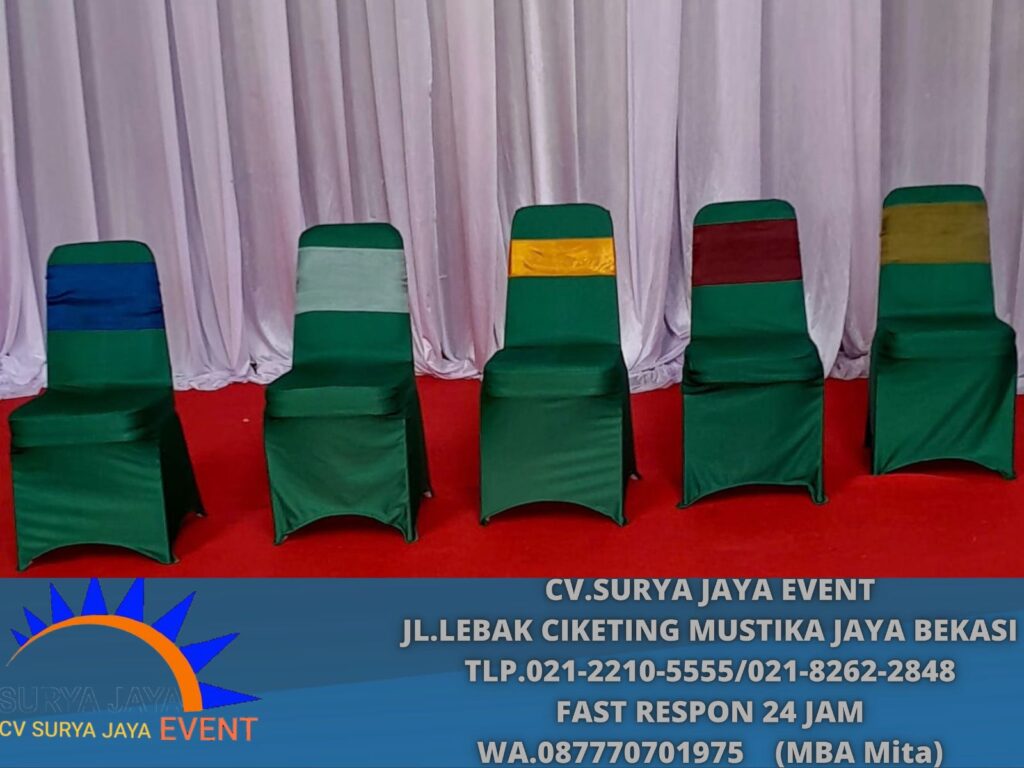 Sewa Cover Kursi Hijau Ketat Jakarta (0877-7070-1975)